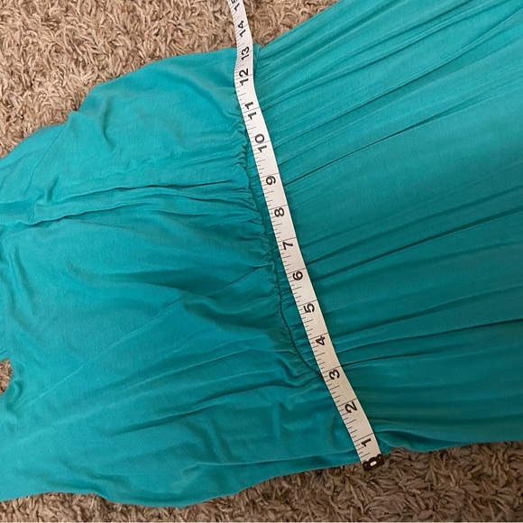 🏷️ 3 for $10 - Jolie Turquoise Stretchy Maxi Dress - Picture 8 of 8